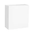 Serviettes BASIC 33x33 2v 1/4 blanc (11)